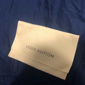Authentic Louis Vuitton Small Wallet Dustbag